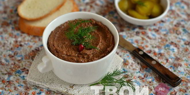 Рецепт паштета из свиной печени