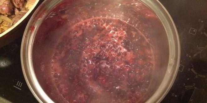 Рецепт печеночного паштета с клюквенно-мятным желе