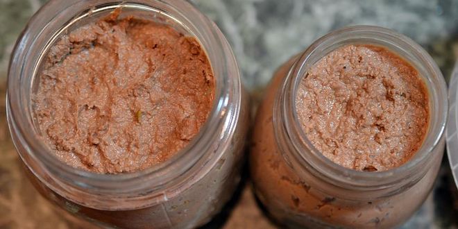 Рецепт печеночного паштета со смородиновым желе