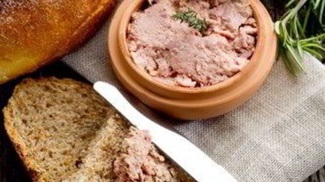 Рецепт порционного утиного паштета