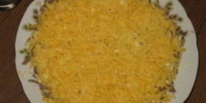 Рецепт новогоднего печеночного торта