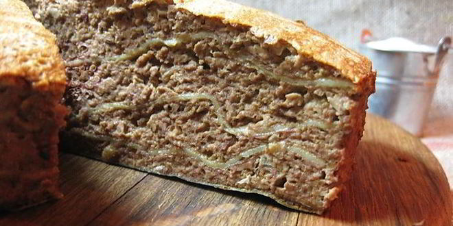 Рецепт печеночного блинного торта