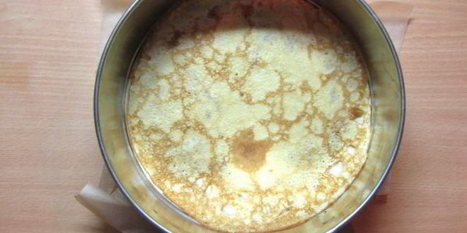 Рецепт печеночного блинного торта