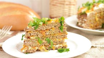 Рецепт Печеночного торта с морковью