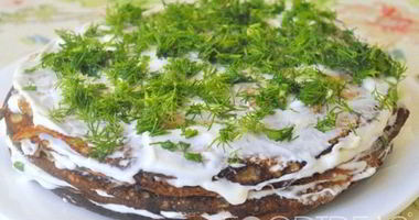 Рецепт Печеночного торта со сметаной