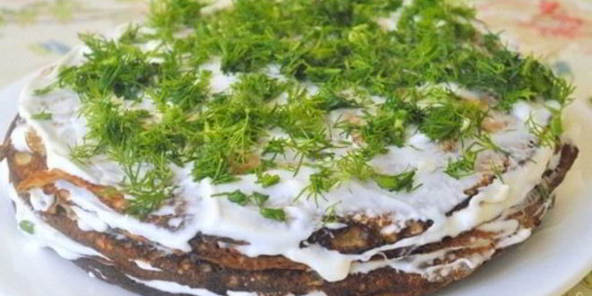 Рецепт Печеночного торта со сметаной