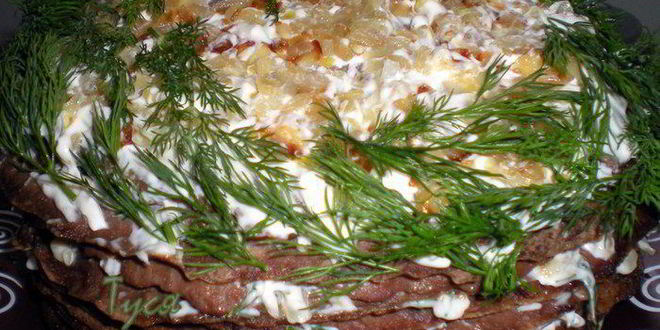 Рецепт Печеночного торта