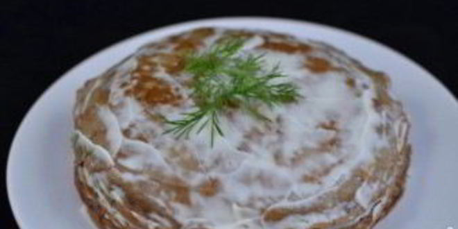 Рецепт торта из куриной печени