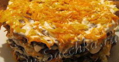 Рецепт Вкусного печеночного торта