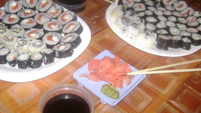 Рецепт ассорти из роллов