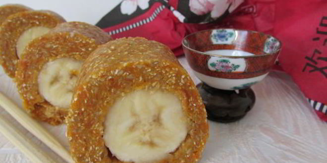 Рецепт банановых роллов