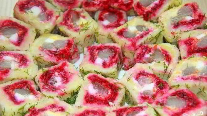 Рецепт картофельных роллов