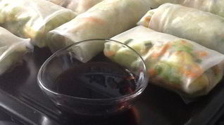 Рецепт Овощных спринг-роллы