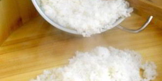 Рецепт риса на роллы