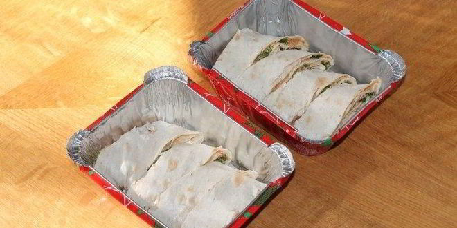 Рецепт ролла пшеничного с паштетом из тунца