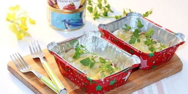 Рецепт ролла пшеничного с паштетом из тунца