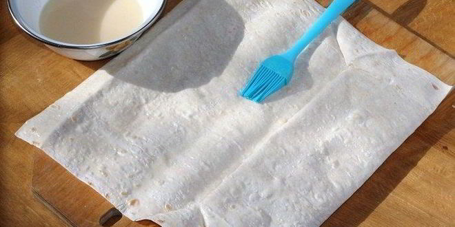 Рецепт ролла пшеничного с паштетом из тунца