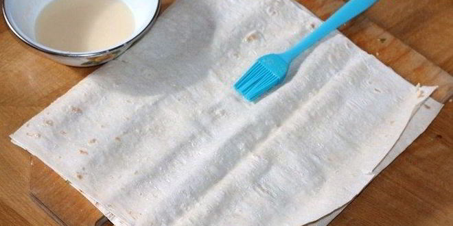 Рецепт ролла пшеничного с паштетом из тунца