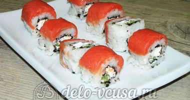 Рецепт Роллов Филадельфия