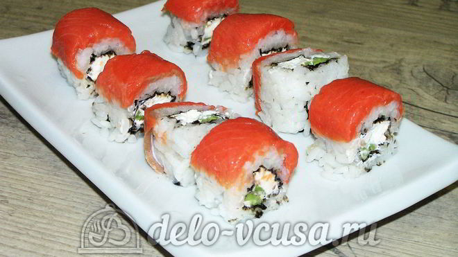 Рецепт роллов филадельфия