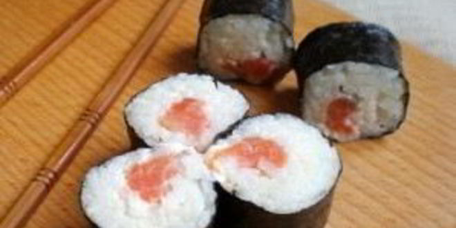 Рецепт роллов с форелью