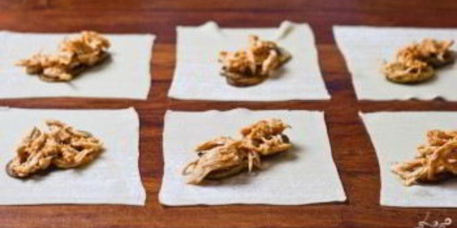 Рецепт роллов с индюшкой и грибами