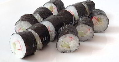 Рецепт Роллов с крабовыми палочками