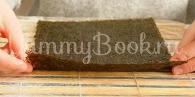 Рецепт роллов с лососем и филадельфией