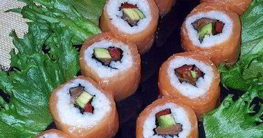 Рецепт Роллов с лососем