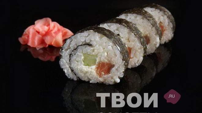 Рецепт Роллов с семгой