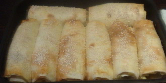 Рецепт роллов с сосисками и картофельным пюре