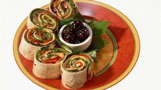 Рецепт Роллов с тунцом, шпинатом и морковью