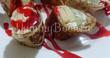 Рецепт Сладких роллов Гейша