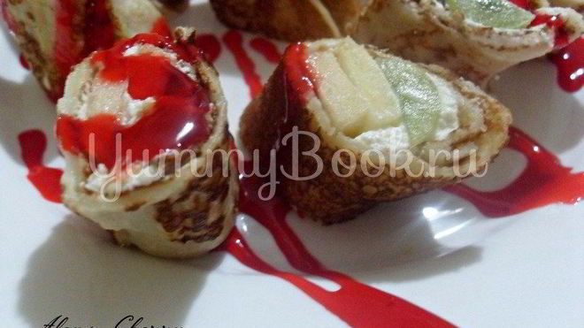 Рецепт сладких роллов гейша