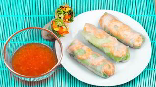 Рецепт Спринга-роллов с креветками