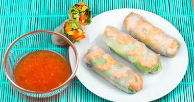 Рецепт Спринга-роллов с креветками