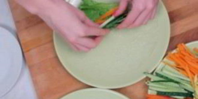 Рецепт спринга-роллов с креветками