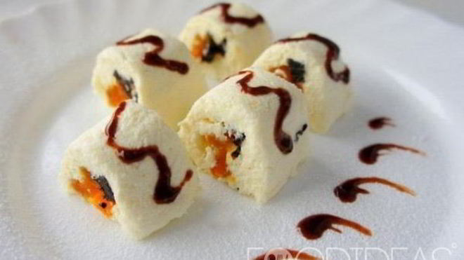 Рецепт творожных роллов