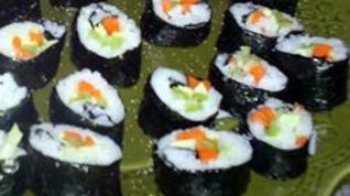 Рецепт Вегетарианских суш роллы с тофу