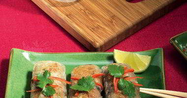 Рецепт Вьетнамских роллов с мясом ягненка