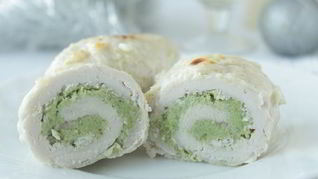 Рецепт Куриного рулета с брокколи и рикоттой