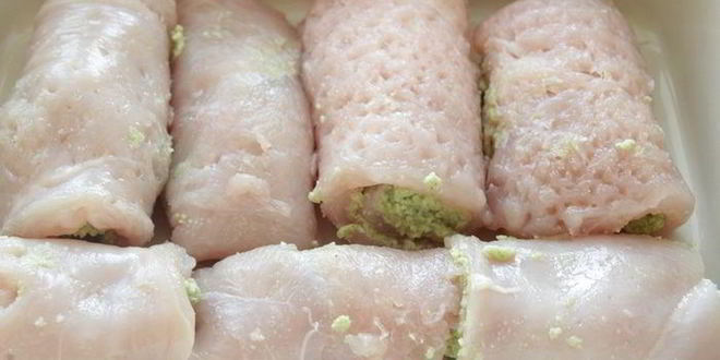 Рецепт куриного рулета с брокколи и рикоттой