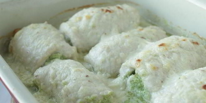 Рецепт куриного рулета с брокколи и рикоттой