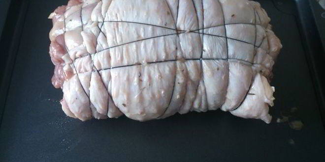 Рецепт рулета из индейки