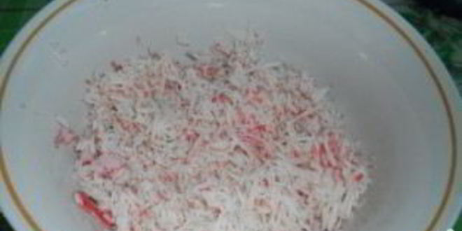 Рецепт рулета из лаваша с крабовым мясом