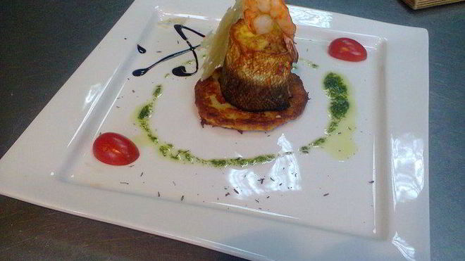 Рецепт рулета из лосося на дранике