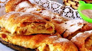 Рецепт Рулета из творожного теста