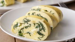 Рецепт Рулета из яиц с начинкой
