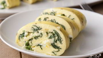 Рецепт Рулета из яиц с начинкой