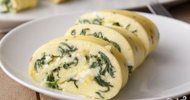 Рецепт Рулета из яиц с начинкой